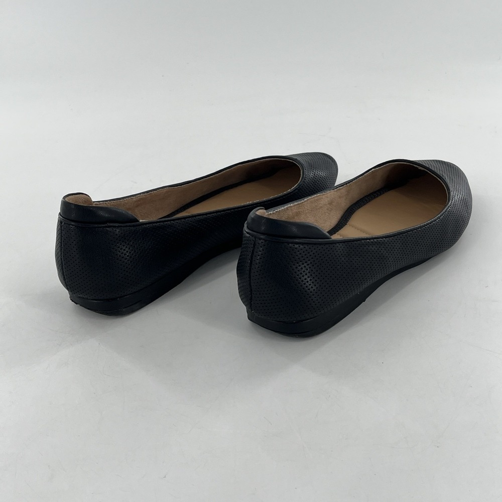 Kelly & Katie Ballet Flat Womens Black 11 M Laser Cut Perfoated Slip‎ On Arlie - Picture 8 of 14